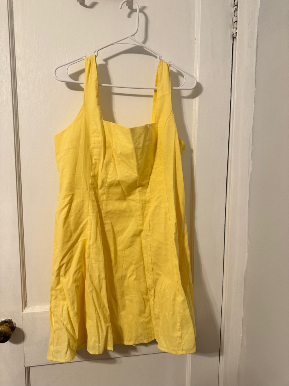 Bright Yellow Showpo Linen Sundress